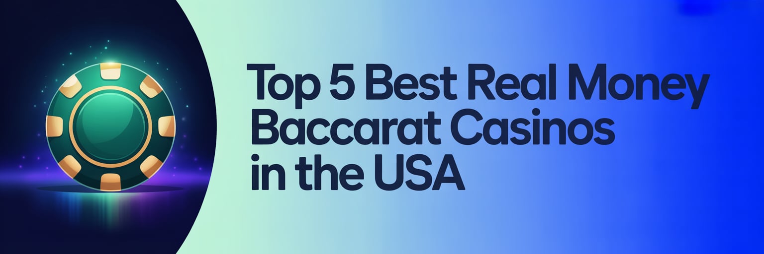 Top 5 Best Real Money Baccarat Casinos in the USA